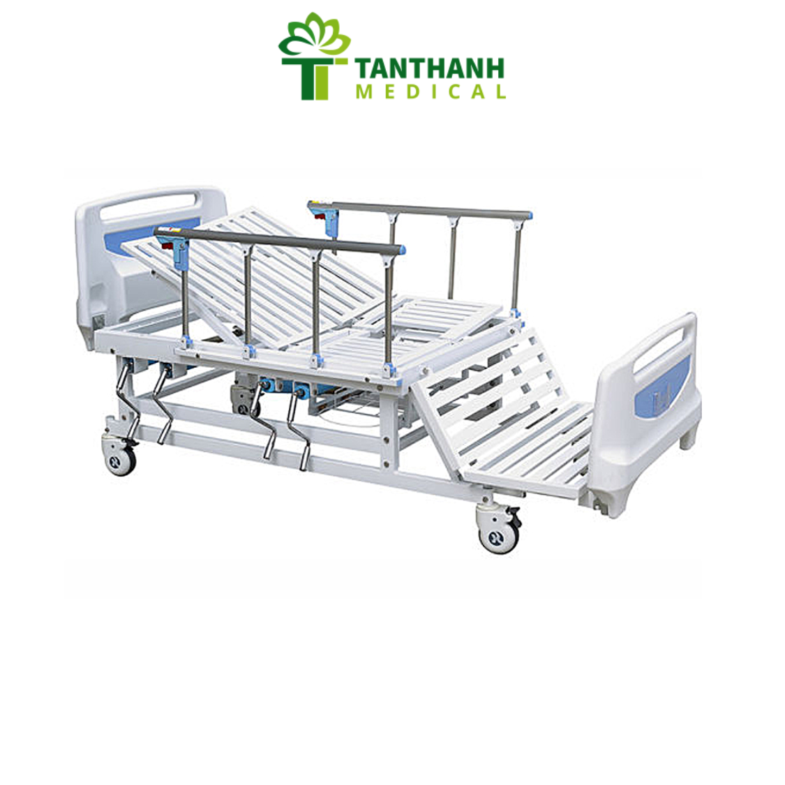 Giường bệnh nhân y tế đa năng cơ 3 tay quay MEDI-PROCARE MP-BED-M3